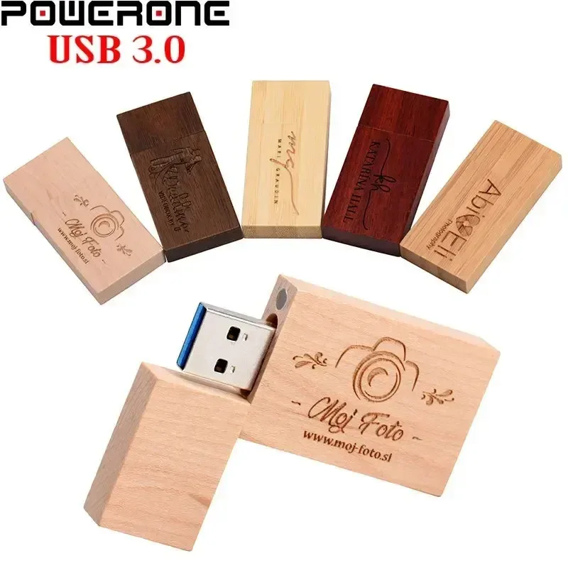 Clé USB 3.0 Personnalisable avec Logo - 8 Go à 64 Go - Idéal Cadeau de Mariage - Image 2