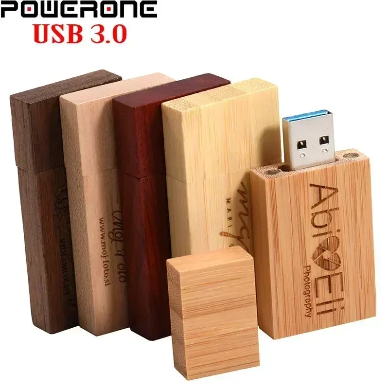 Clé USB 3.0 Personnalisable avec Logo - 8 Go à 64 Go - Idéal Cadeau de Mariage - Image 1