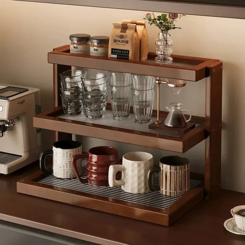 Support de rangement et organisateur de tasses pour bureau et cuisine