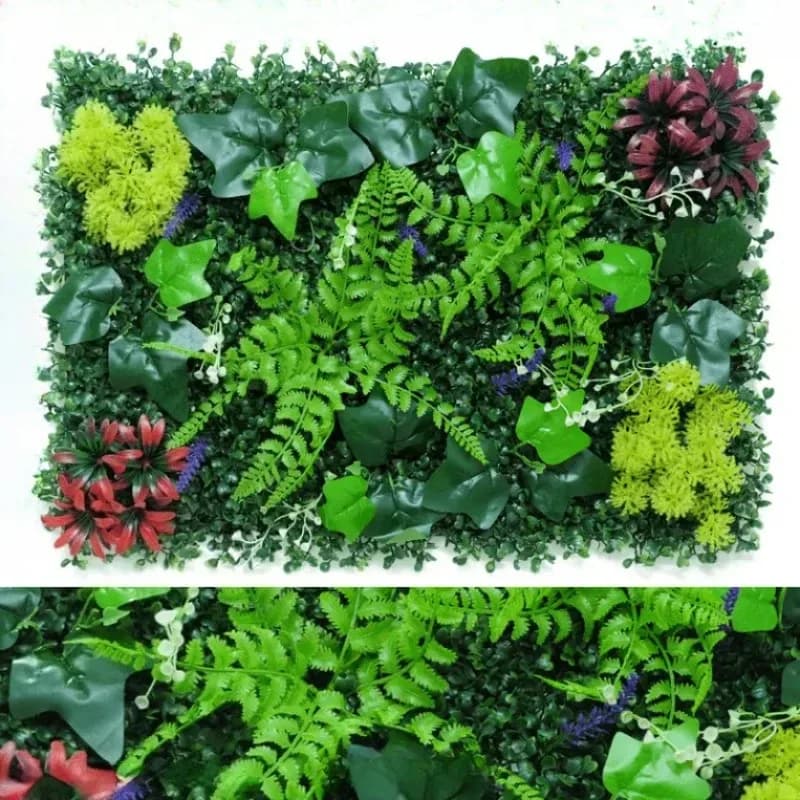 Mur végétal artificiel - Panneau de buis 40x60 cm