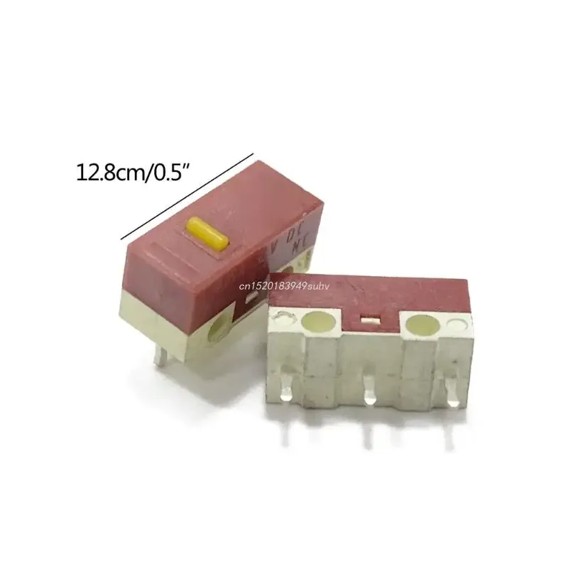 Micro-interrupteurs de souris Huano (Point jaune) - Silencieux, 30 millions de clics - Image 6