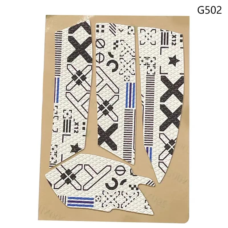 Bandes antidérapantes pour souris Logitech G Pro X Superlight, G502, G102, G304 - Texture peau de lézard slide 22