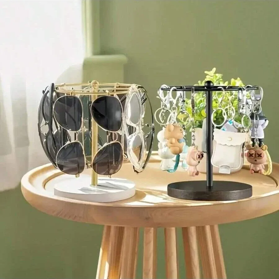 Support de rangement en métal pour lunettes avec base antidérapante - Image 2