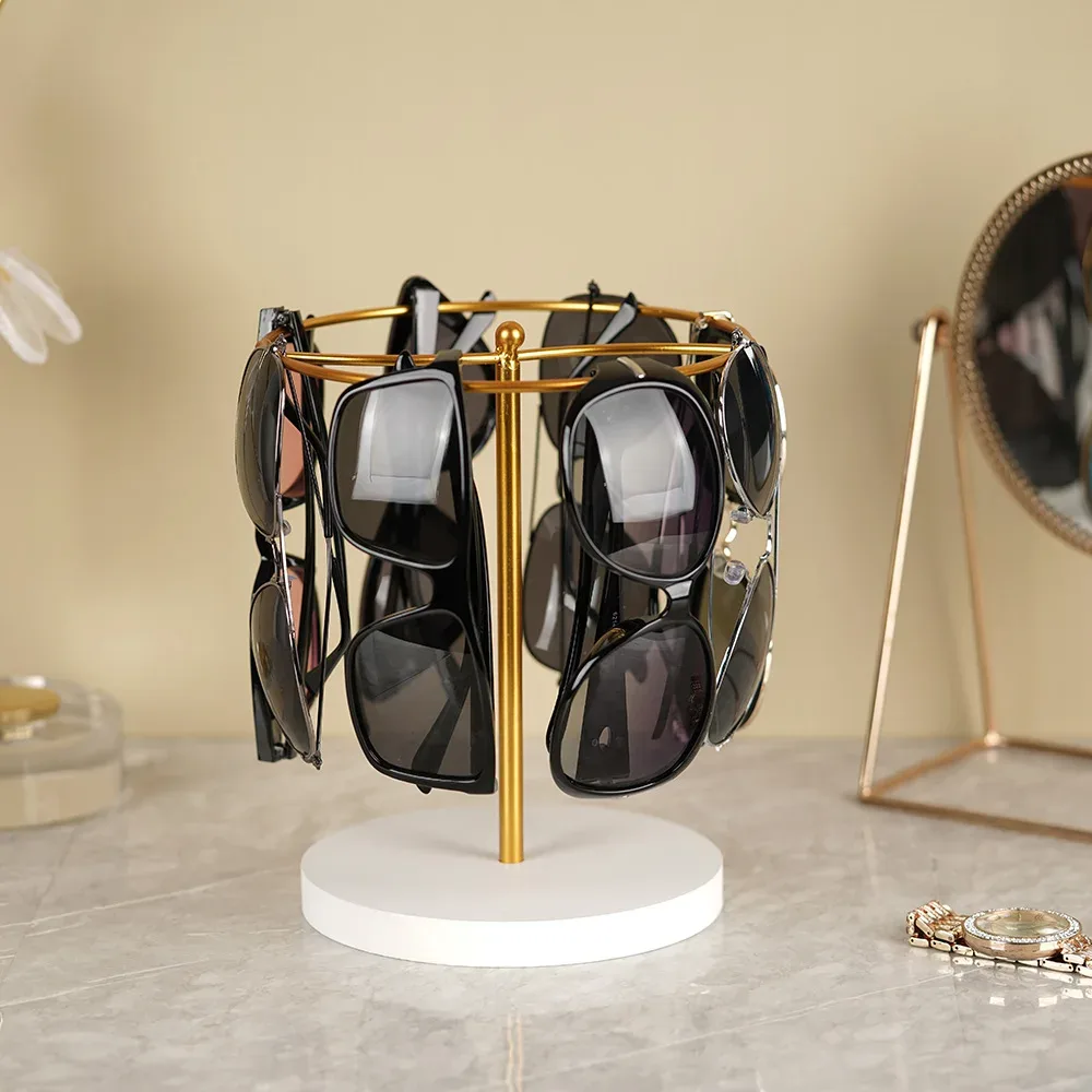 Support de rangement en métal pour lunettes avec base antidérapante - Image 1