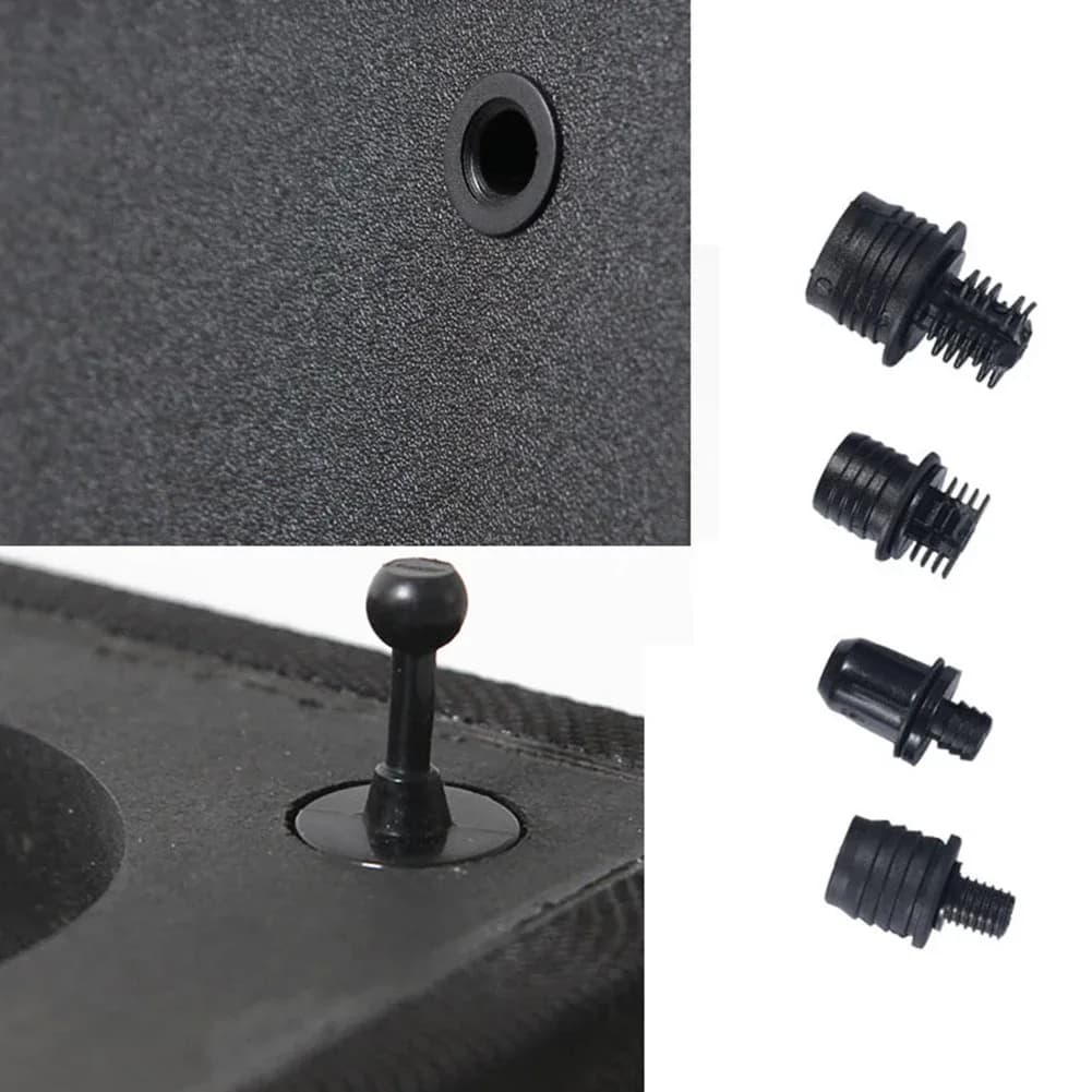 Kit de 10 attaches à rotule pour grille de haut-parleur - Image 1