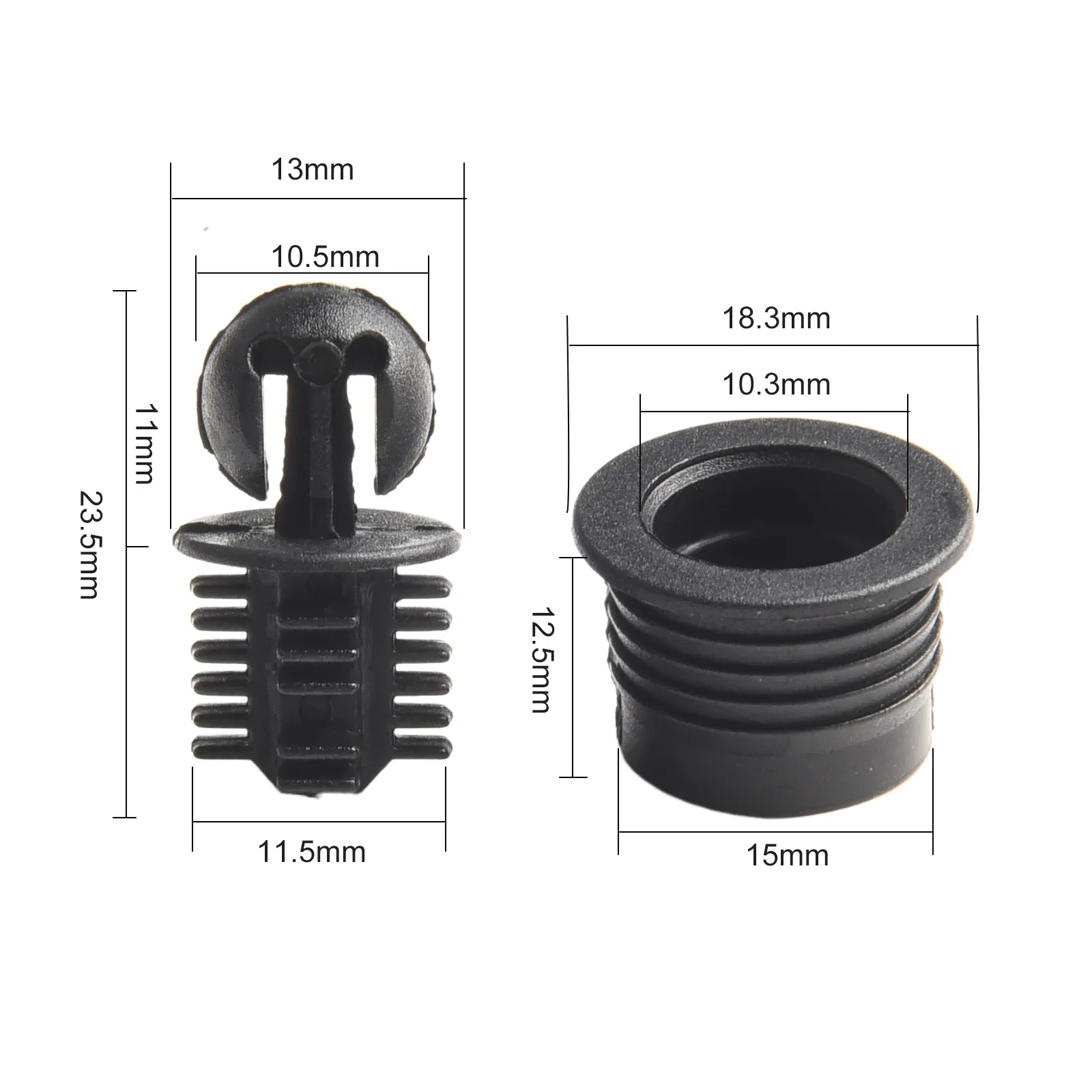 Kit de 10 attaches à rotule pour grille de haut-parleur slide 10