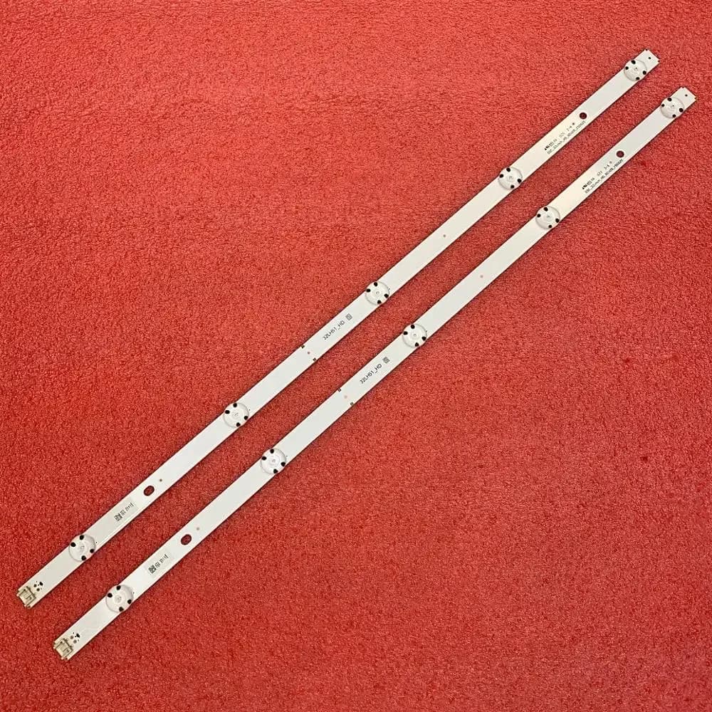 Kit de 2 bandes de rétroéclairage LED pour TV 32LH510B 32LH570B 32LH573B 32LH51HD 32LF510B 32LH590U 32LF510U 32LH510 32LH519U 32LH51HD