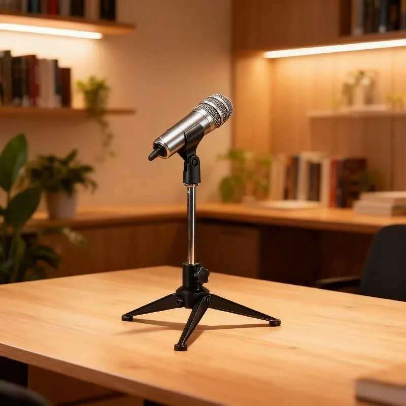 Trépied de bureau réglable pour microphone - Image 4
