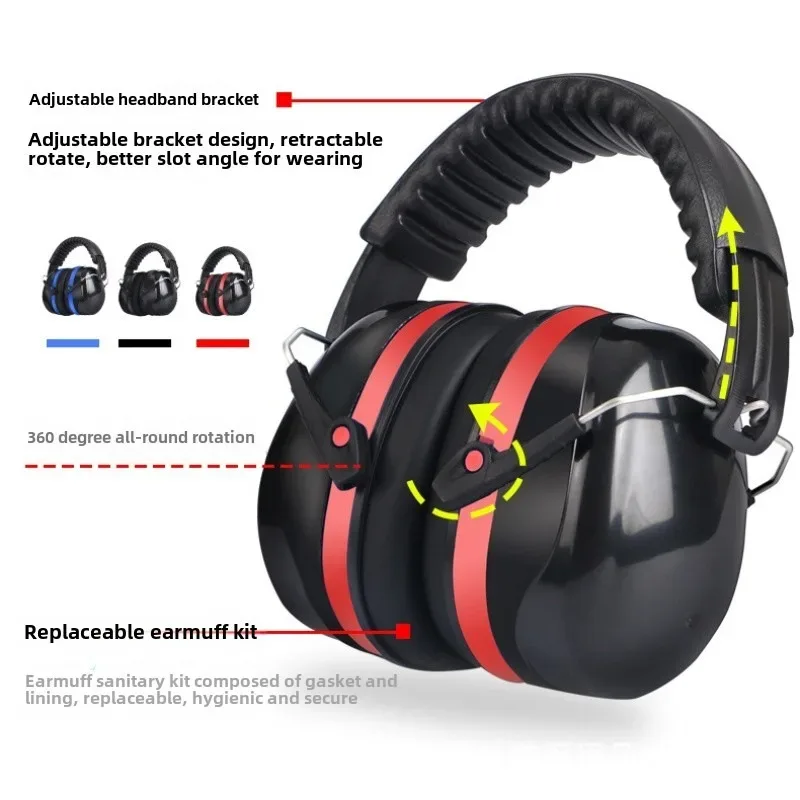 Casque de protection auditive antibruit pour adultes slide 4