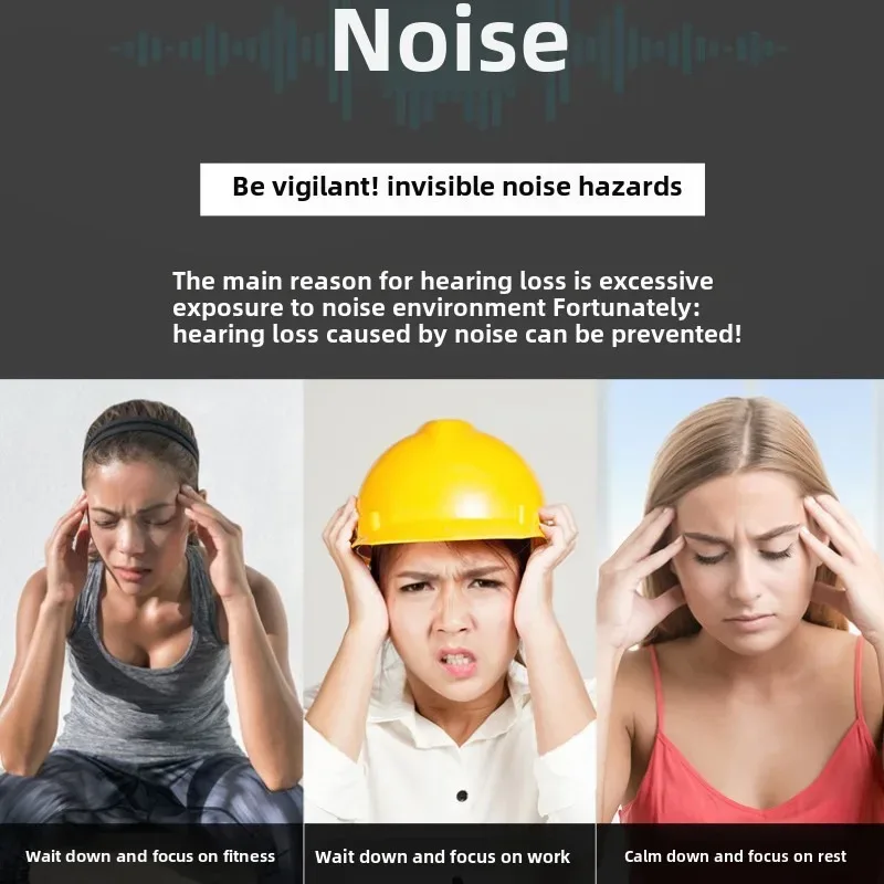 Casque de protection auditive antibruit pour adultes slide 3