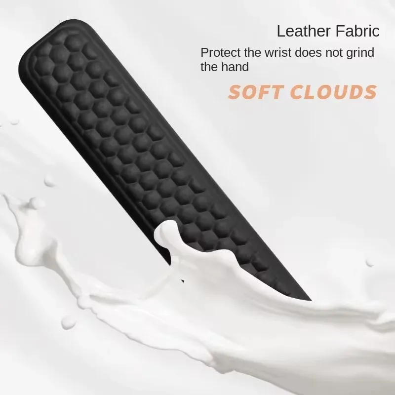 Repose-poignet ergonomique en mousse à mémoire de forme avec base antidérapante pour clavier et souris - Image 4