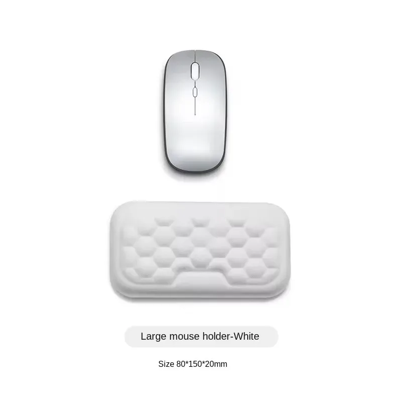 Repose-poignet ergonomique en mousse à mémoire de forme avec base antidérapante pour clavier et souris slide 13