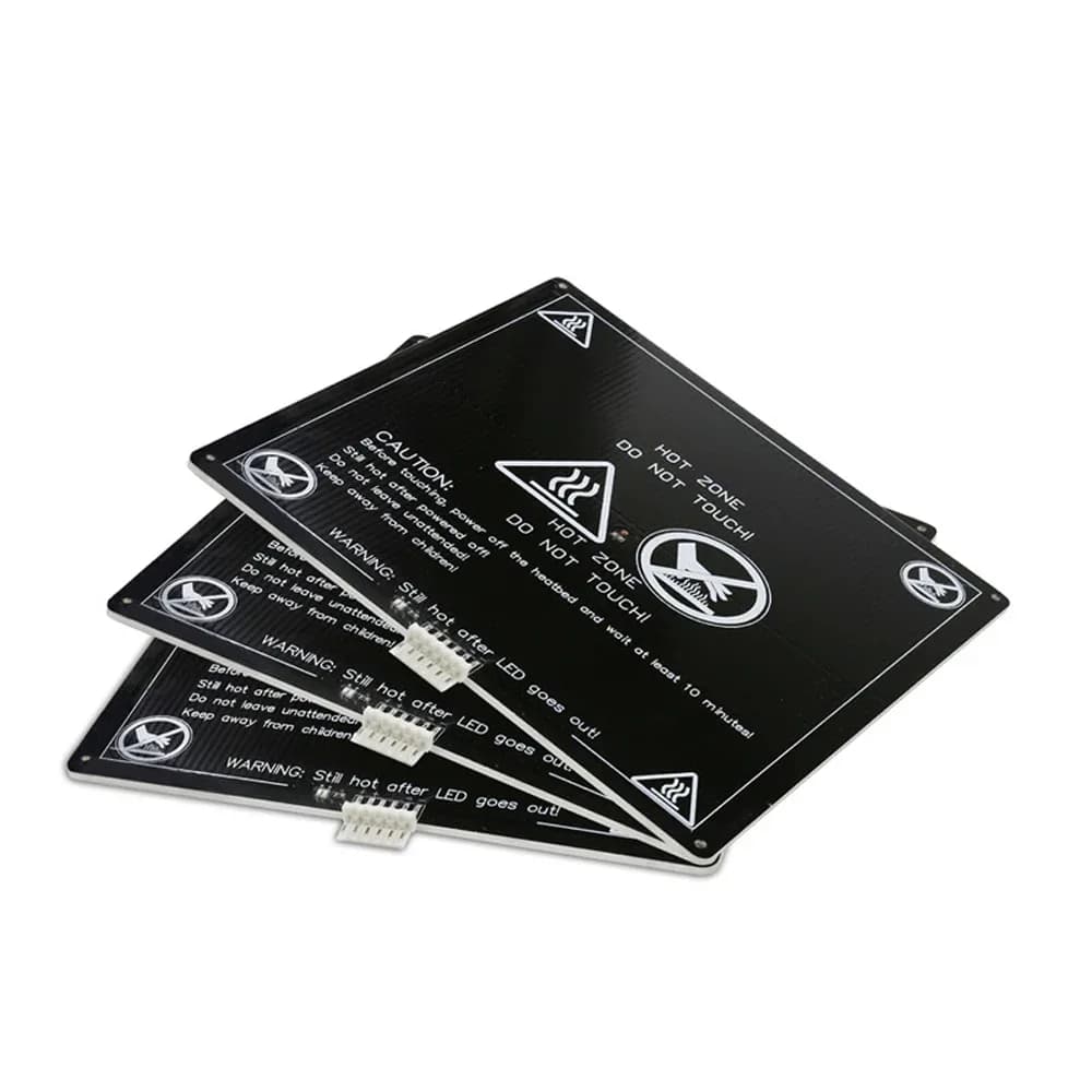 Kit de plateau chauffant MK3 en aluminium 12V/24V pour Anet A8 et A6 avec câblage slide 3