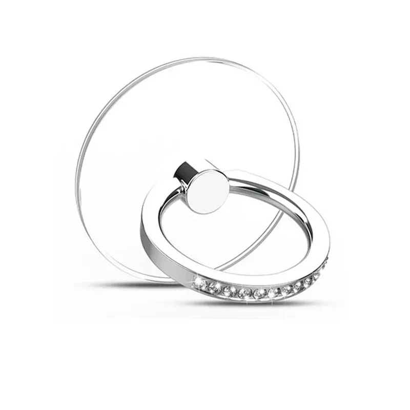 Support bague pour smartphone en forme de diamant transparent - Rotation 360° slide 11