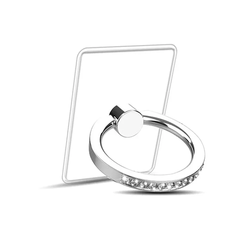 Support bague pour smartphone en forme de diamant transparent - Rotation 360° slide 12