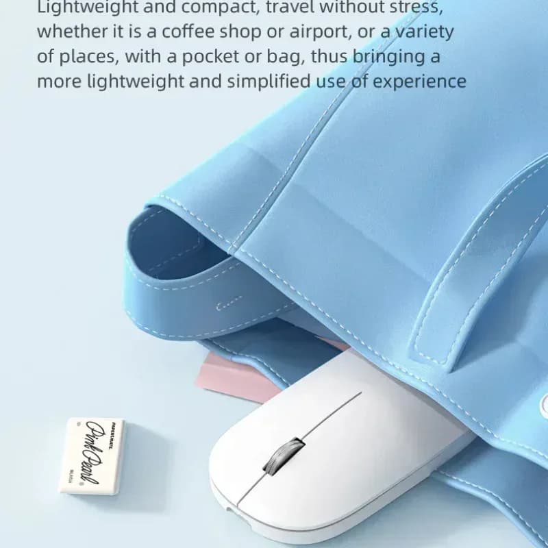 Souris sans fil Lenovo rechargeable USB-C - Design ergonomique et silencieux slide 4