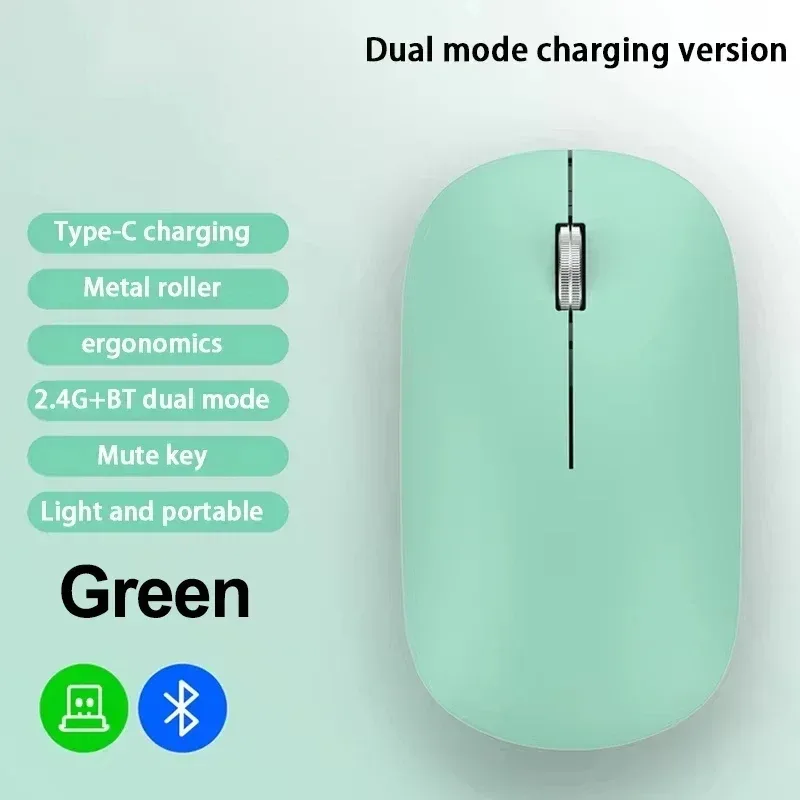 Souris sans fil Lenovo rechargeable USB-C - Design ergonomique et silencieux slide 8