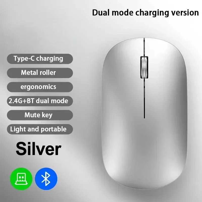 Souris sans fil Lenovo rechargeable USB-C - Design ergonomique et silencieux slide 10