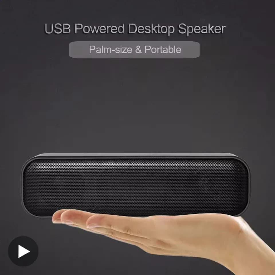 Barre de son USB filaire pour ordinateur et TV - Image 1