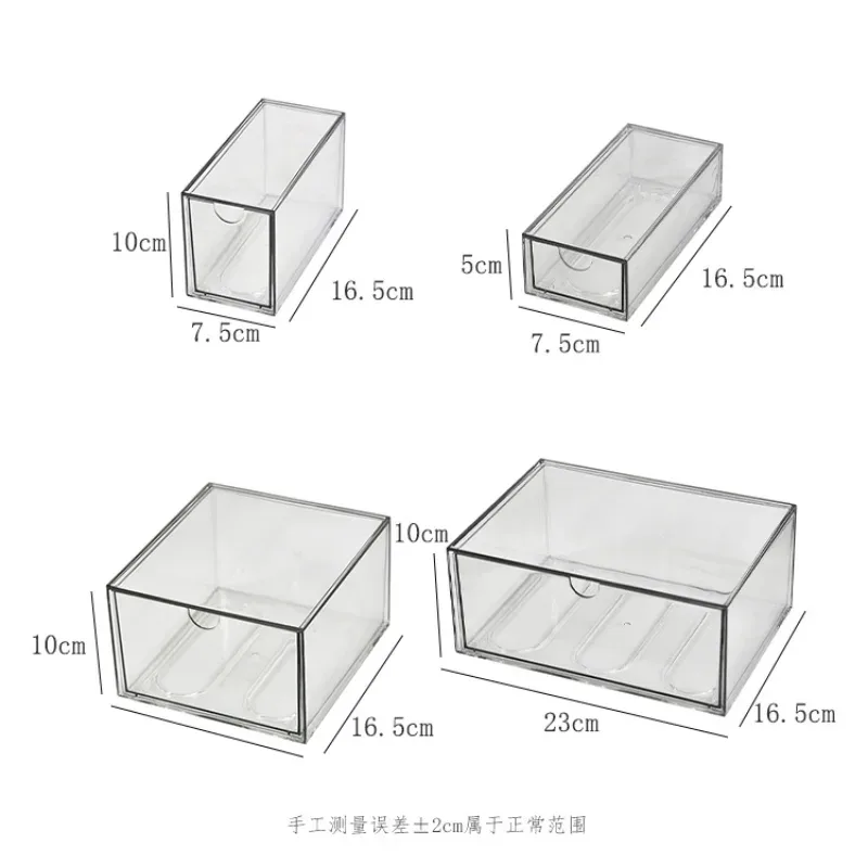 Boîte de rangement MELStorage en plastique transparent, anti-poussière et grande capacité slide 5