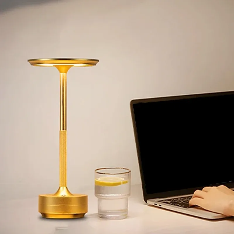 Lot de 2 lampes de table LED UFO sans fil, rechargeables, intensité variable et 3 modes de couleur - Image 3