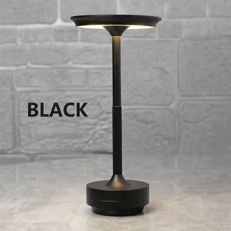Lot de 2 lampes de table LED UFO sans fil, rechargeables, intensité variable et 3 modes de couleur slide 8