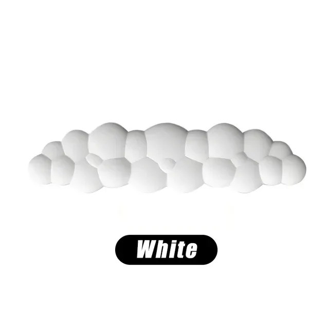 Repose-poignet ergonomique en forme de nuage pour clavier, cuir souple et mousse à mémoire de forme slide 21