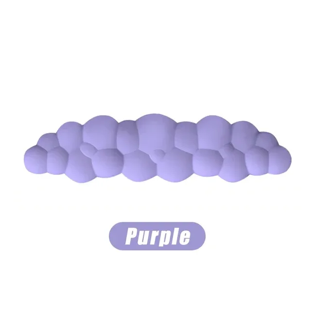Repose-poignet ergonomique en forme de nuage pour clavier, cuir souple et mousse à mémoire de forme slide 29