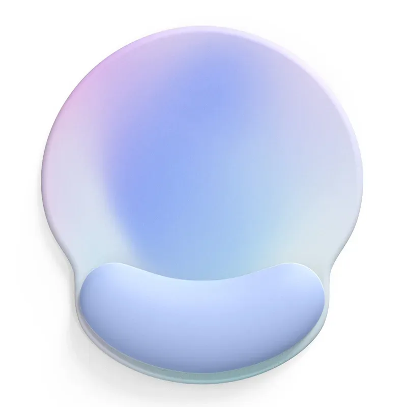 Repose-poignet ergonomique en forme de nuage pour clavier, cuir souple et mousse à mémoire de forme slide 9