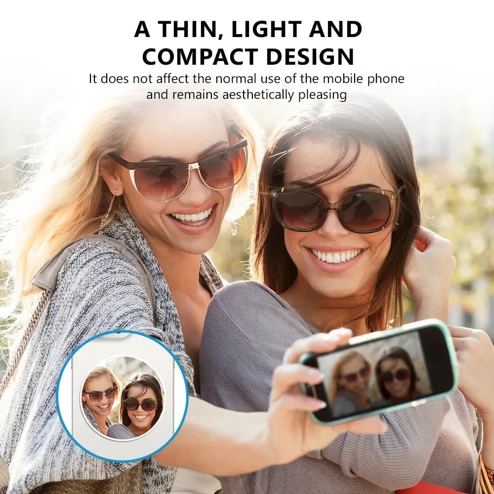 Miroir de selfie magnétique MagSafe pour smartphones slide 5