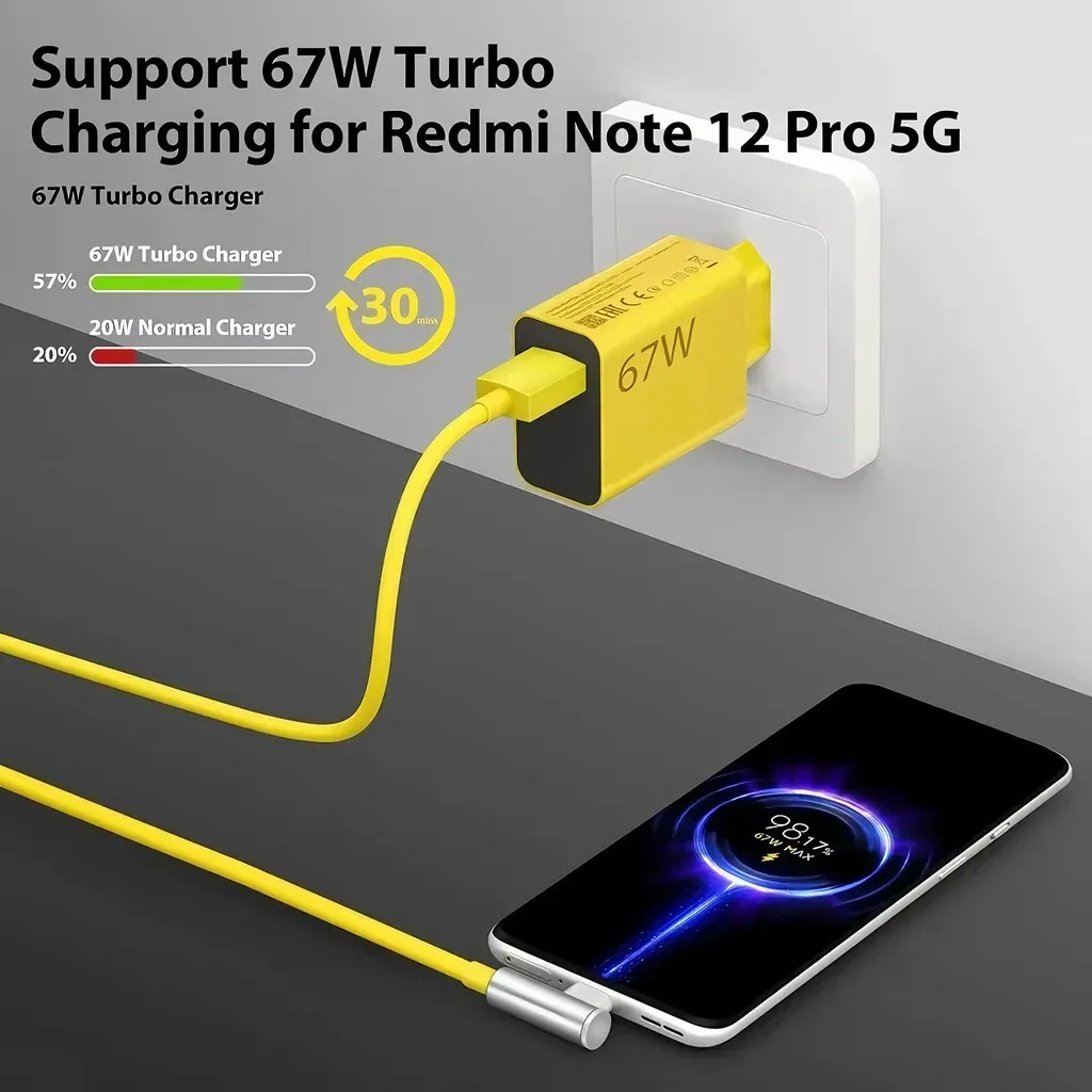Câble USB-C de Charge Ultra Rapide 120W pour Xiaomi, Redmi et POCO - Image 5