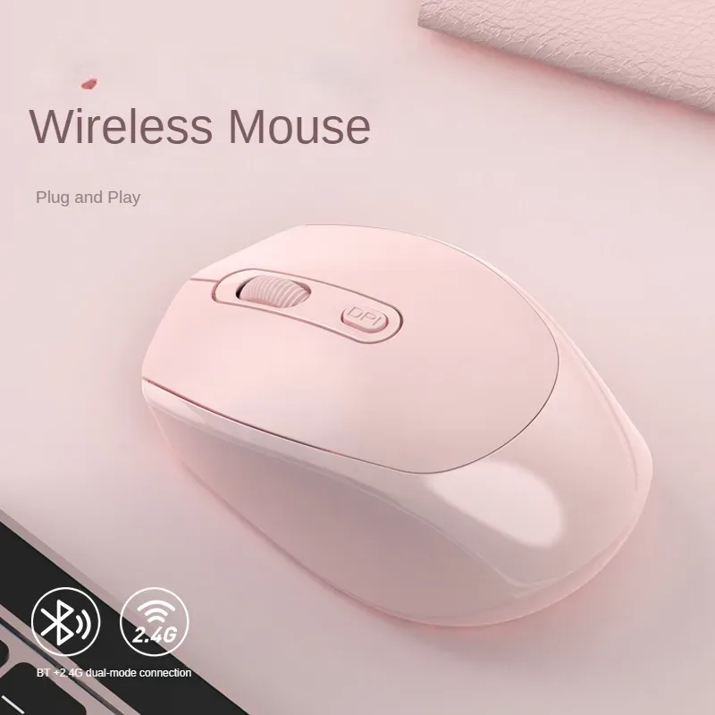Souris sans fil rechargeable Bluetooth 5.1 et 2.4 GHz - 1200 DPI slide 4