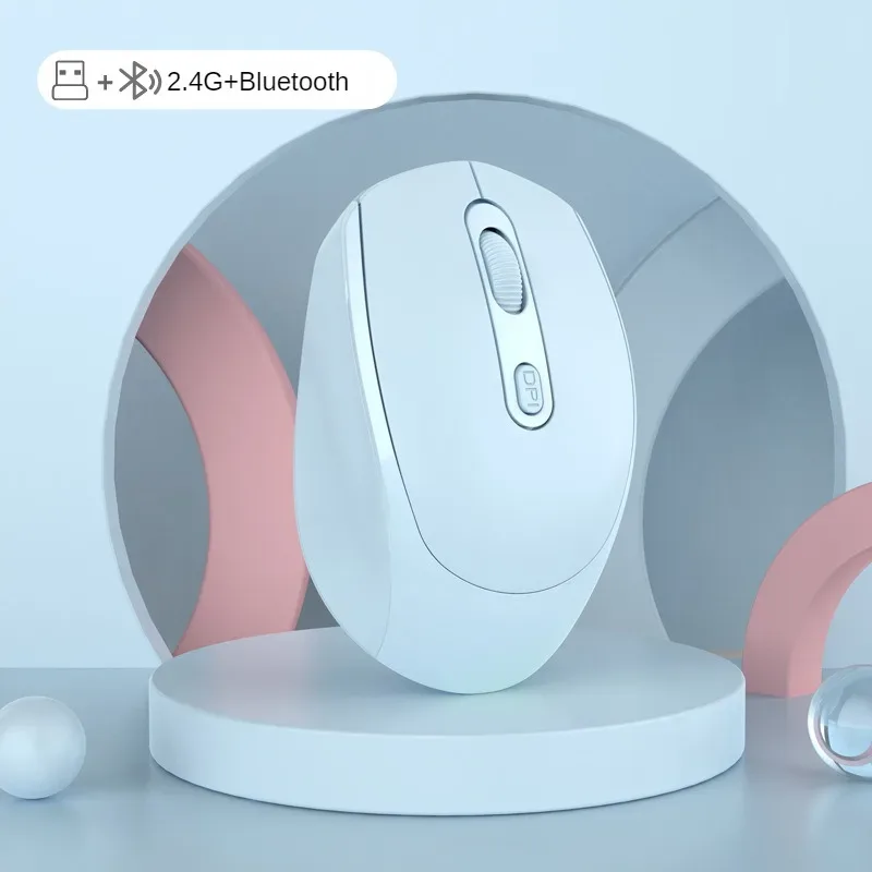 Souris sans fil rechargeable Bluetooth 5.1 et 2.4 GHz - 1200 DPI slide 8