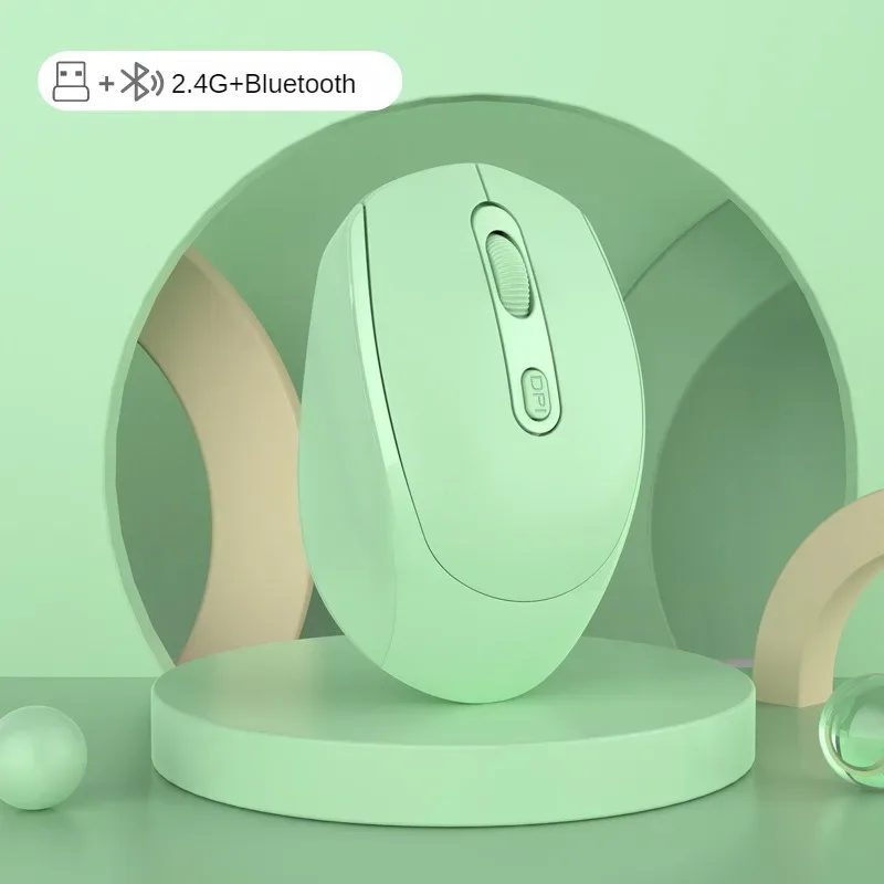 Souris sans fil rechargeable Bluetooth 5.1 et 2.4 GHz - 1200 DPI slide 9