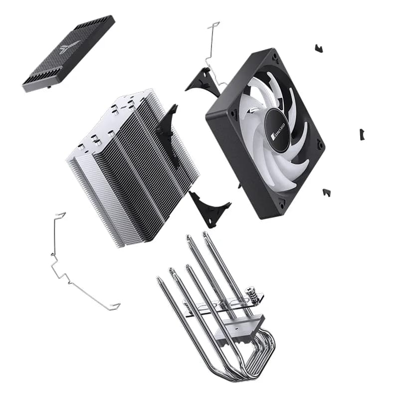 JONSBO CR-1000 EVO - Ventirad CPU - 4 Caloducs - TDP 220W - Compatible LGA 1700/1200/115X et AM5 - Image 6