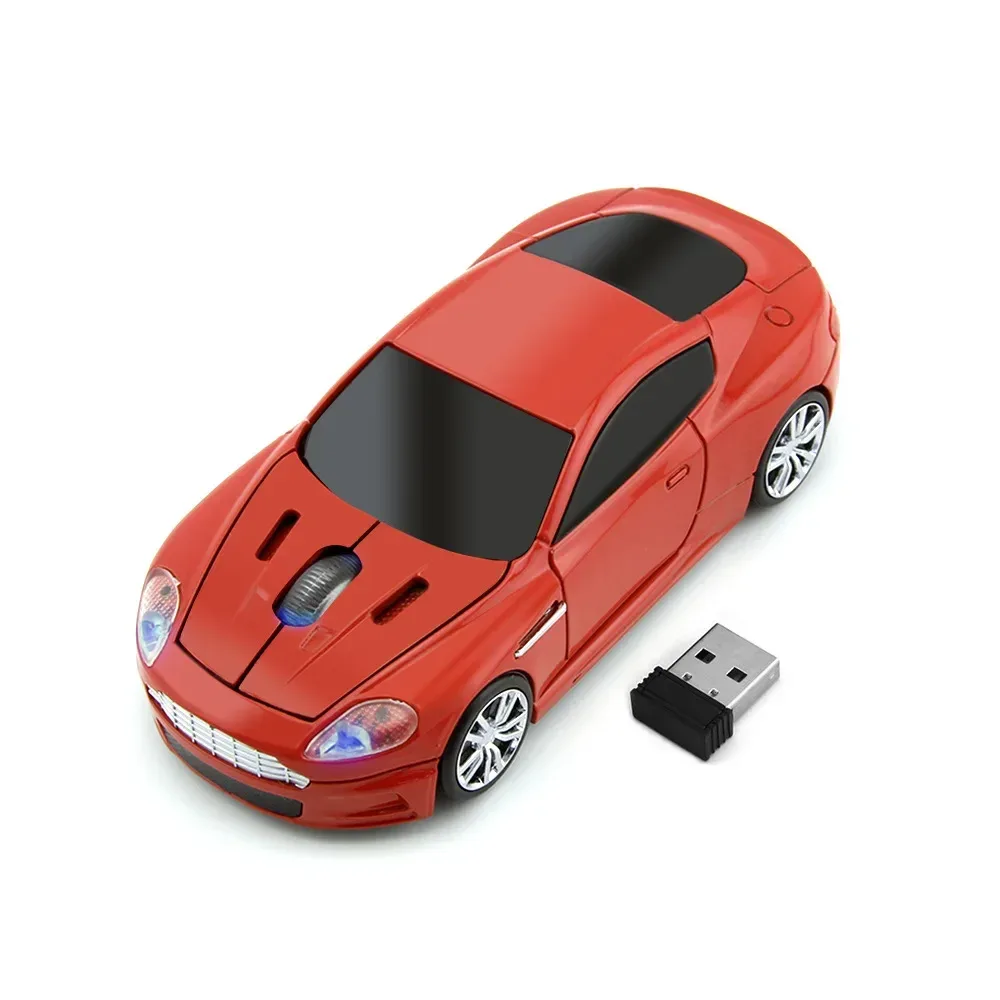 Souris sans fil Aston Martin en forme de voiture de sport - 2,4 GHz - Image 1
