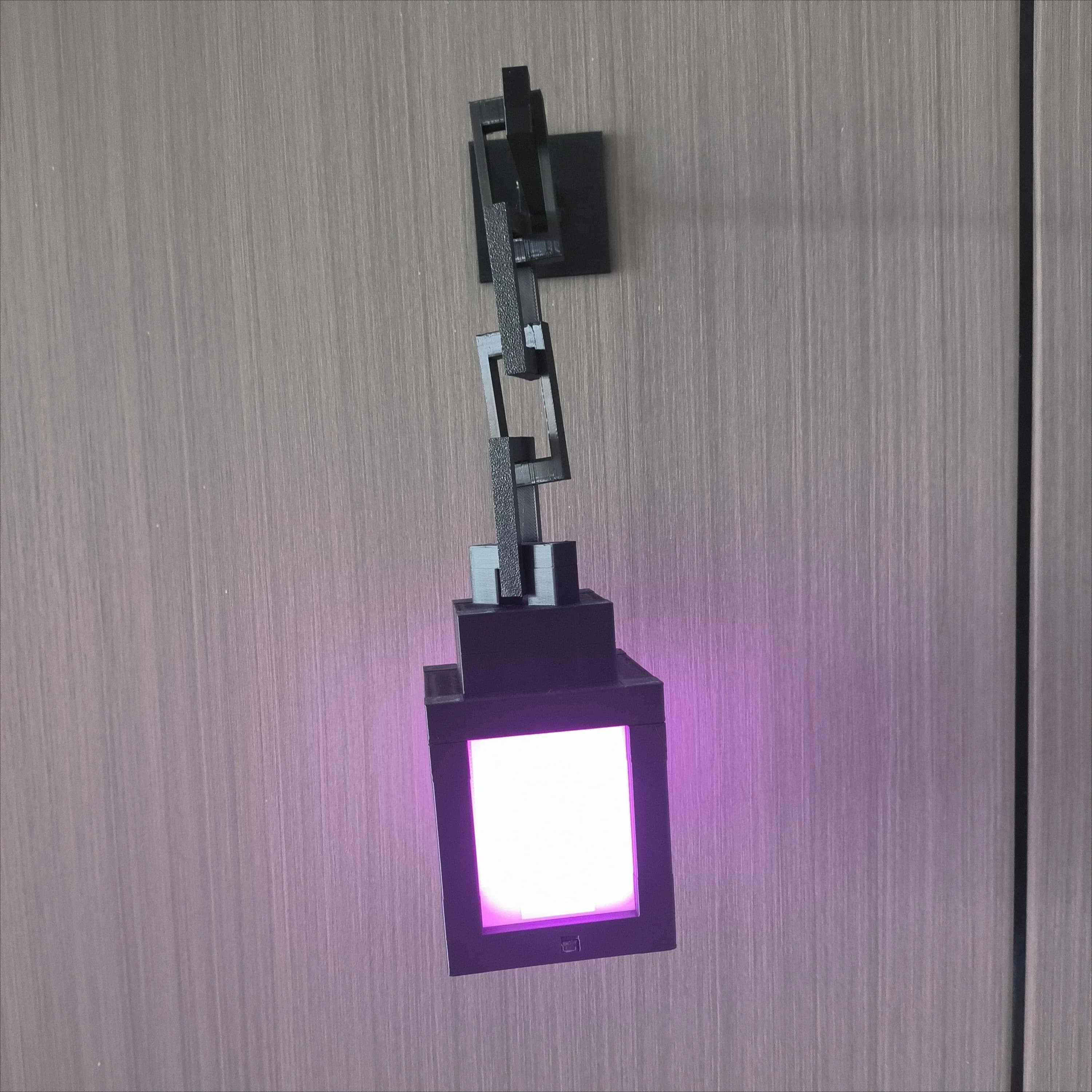 Lanterne LED Pixel rechargeable USB-C - Lampe d'ambiance et veilleuse de chevet - Image 4