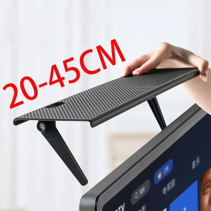 Étagère supérieure réglable pour écran TV et moniteur - Image 1