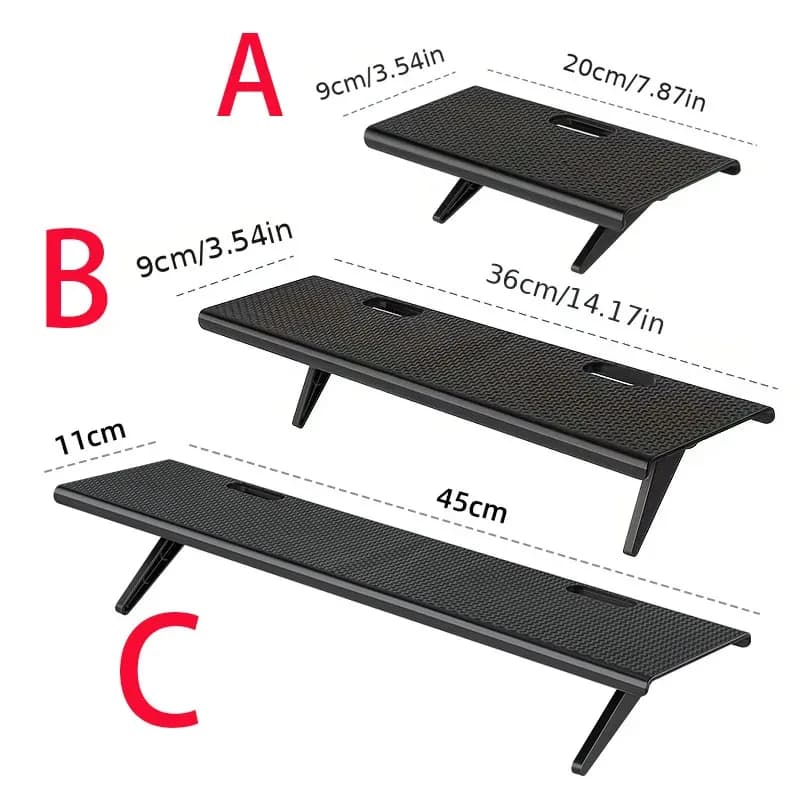 Étagère supérieure réglable pour écran TV et moniteur - Image 2