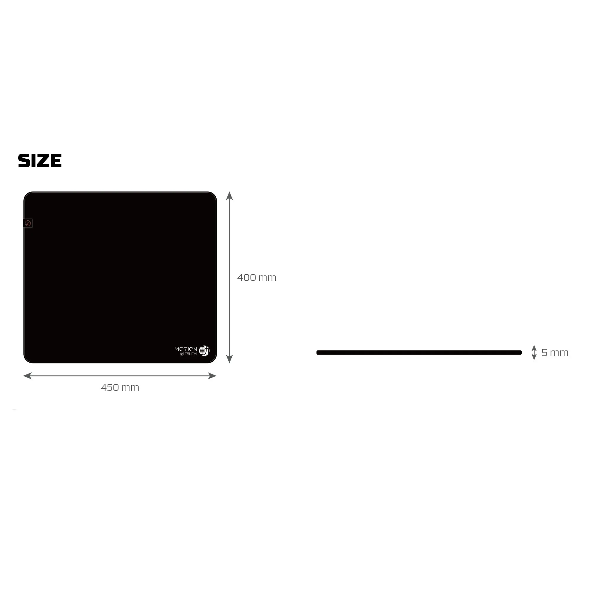 Fantech Motion Pad MMT451 - Tapis de souris gaming (400x450x5mm) - Image 6