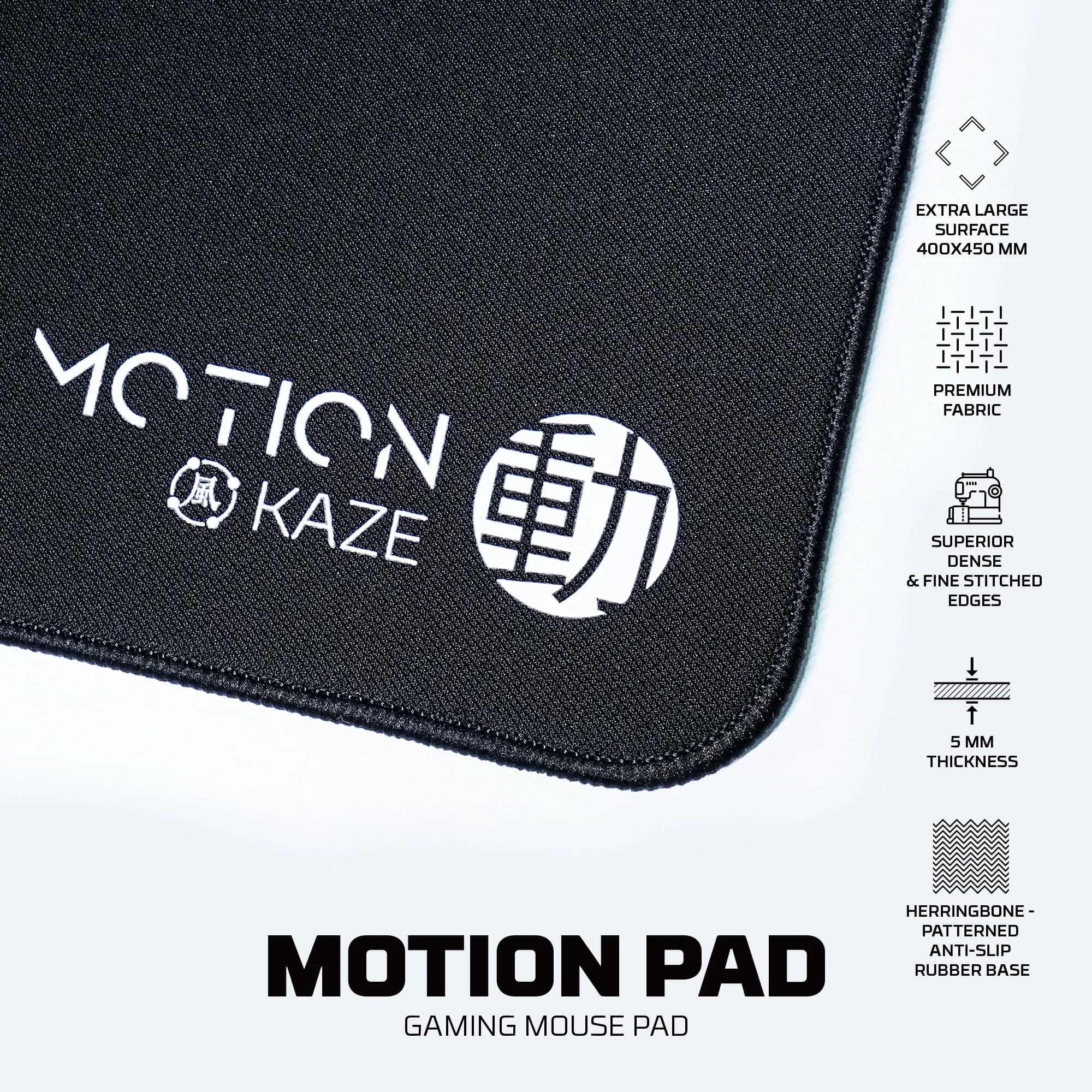 Fantech Motion Pad MMT451 - Tapis de souris gaming (400x450x5mm) - Image 1