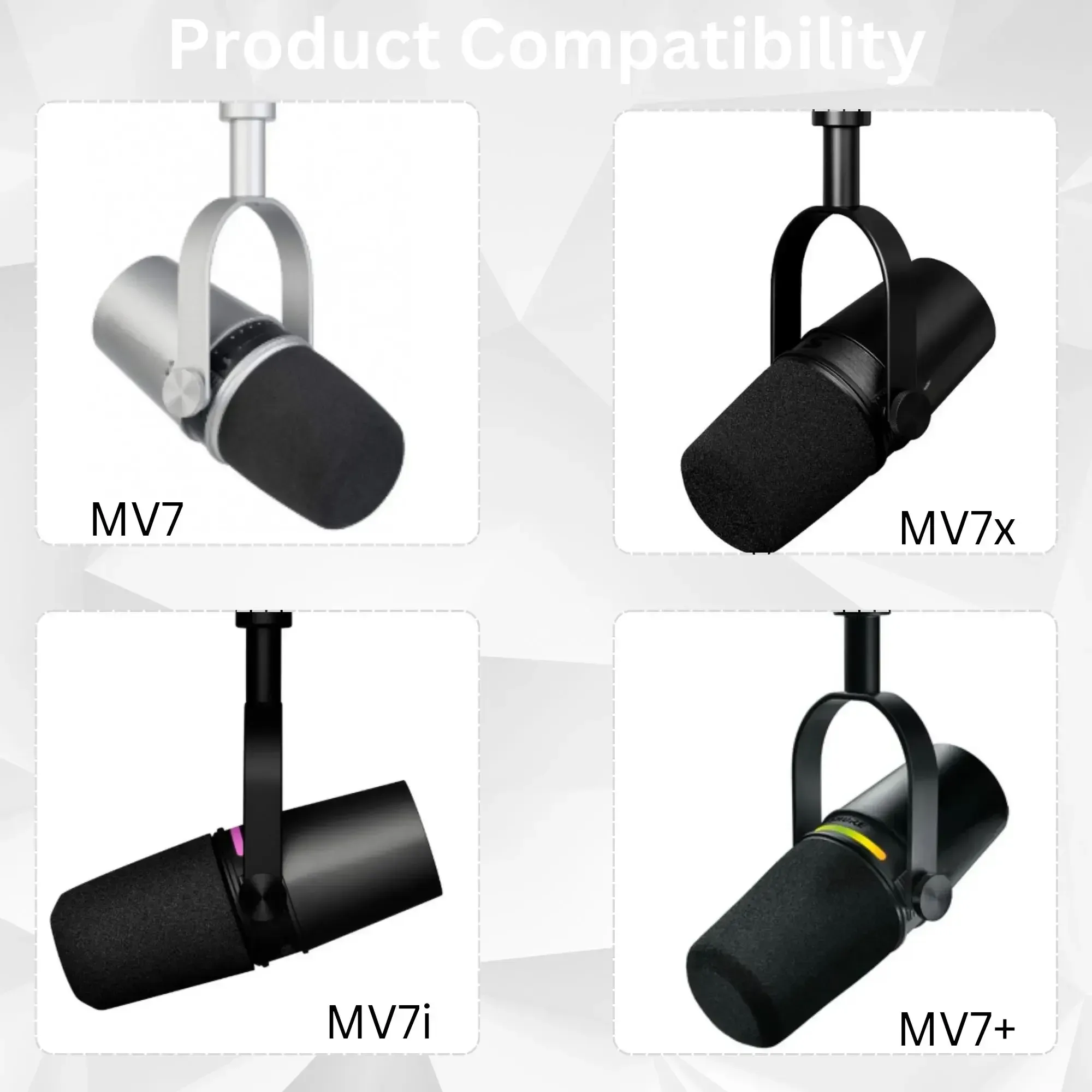 Filtre anti-pop de remplacement pour Shure MV7, MV7+, MV7i et MV7x - Image 5