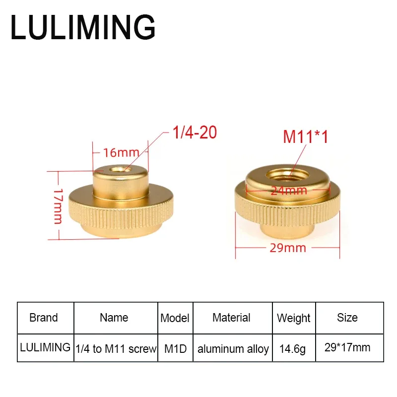 Adaptateur de support 1/4" pour éclairage de camping slide 7