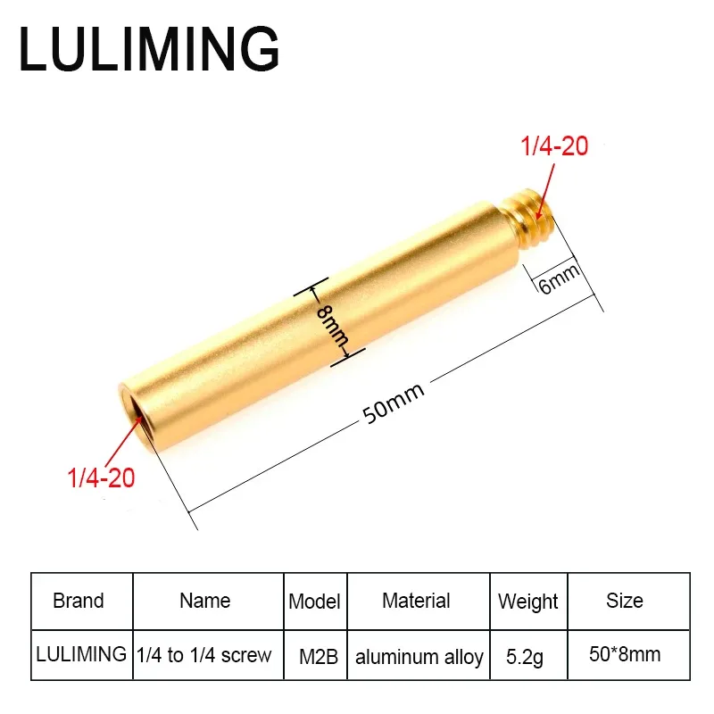 Adaptateur de support 1/4" pour éclairage de camping slide 18