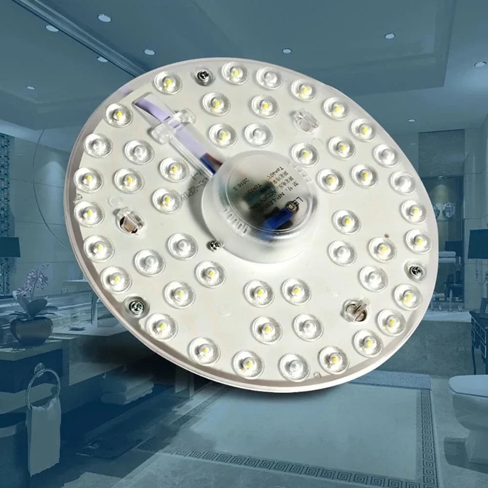 Panneau LED Circulaire SMD pour Plafonnier, 12W-100W, 220V-240V - Image 2