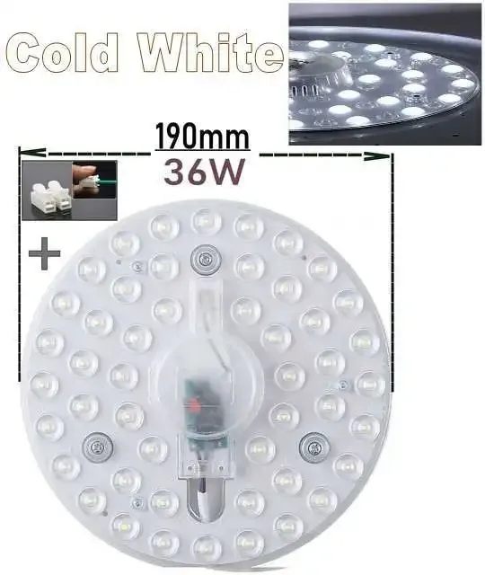 Panneau LED Circulaire SMD pour Plafonnier, 12W-100W, 220V-240V slide 8