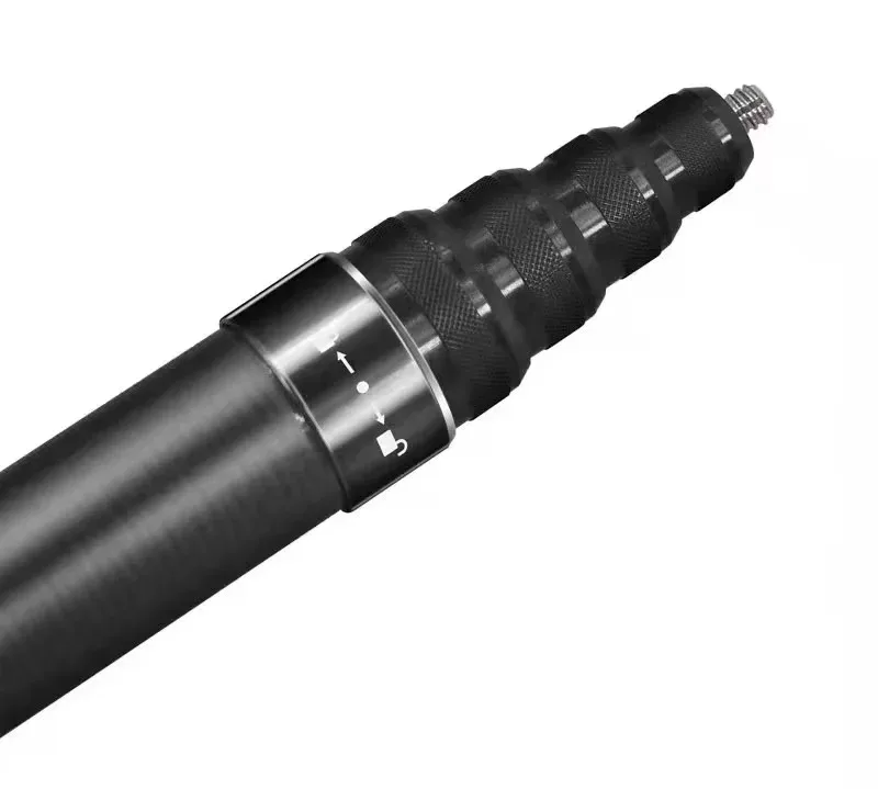 Perche télescopique de 3m en fibre de carbone pour caméras d'action et microphones slide 8