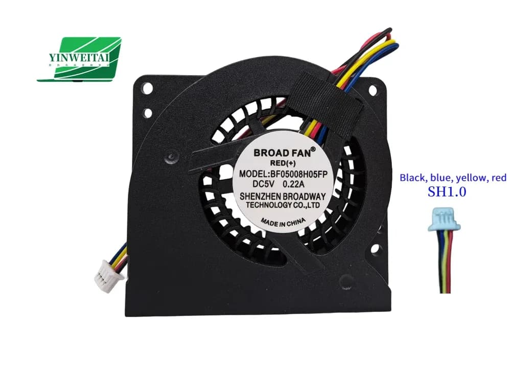 Ventilateur de processeur pour Mini PC Firebat T8 Pro - DC 5V 0.2A - 4 fils (MD5008HS / BF05008H05FP) - Image 6