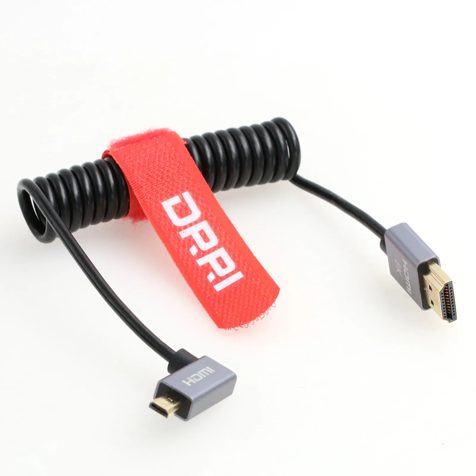 Câble Micro HDMI vers HDMI 2.1 Ultra Haute Vitesse 8K pour Canon EOS R5, Fujifilm X-T, Sony A7S III, BMPCC 4K et Atomos Ninja slide 4