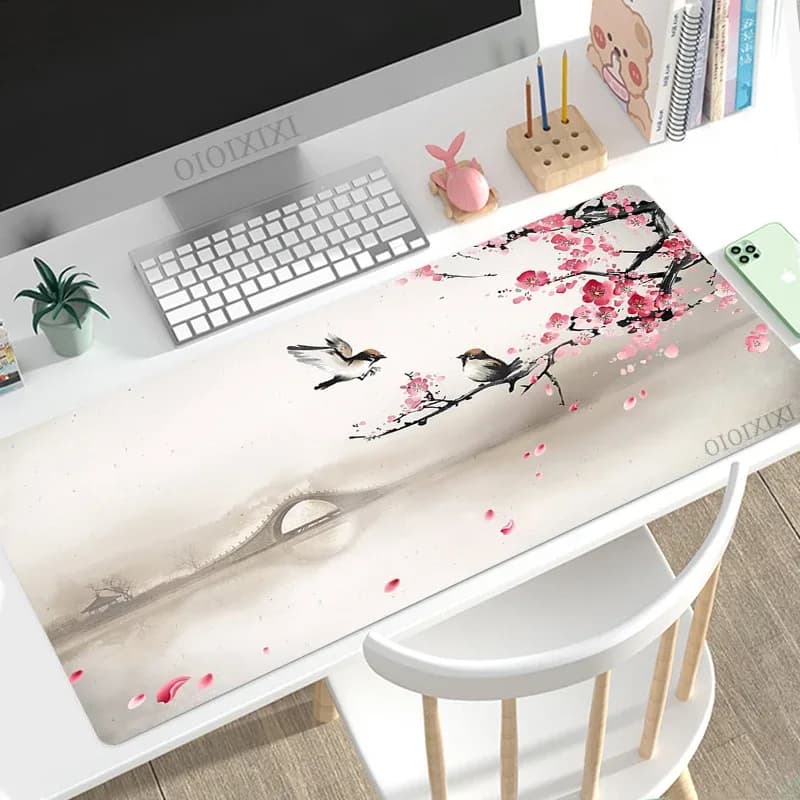 Tapis de souris XXL - Design peinture à l'encre chinoise slide 15
